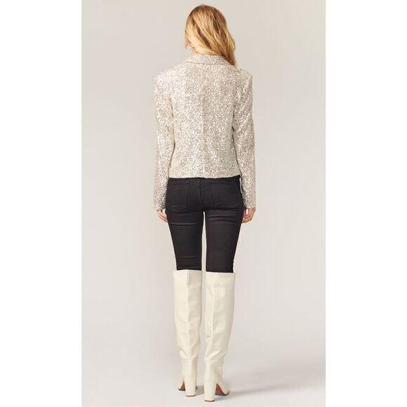 Greylin Dawn Mini Sequin Cropped Blazer $125.00 - Picture 3 of 7